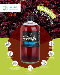 Keffir de Jamaica Probiótico Vivo 1lt.
