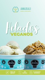 Helado Vegano 16 onzas